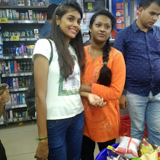 Payal Meghani at Reliance Fresh, Yelahanka,  photos