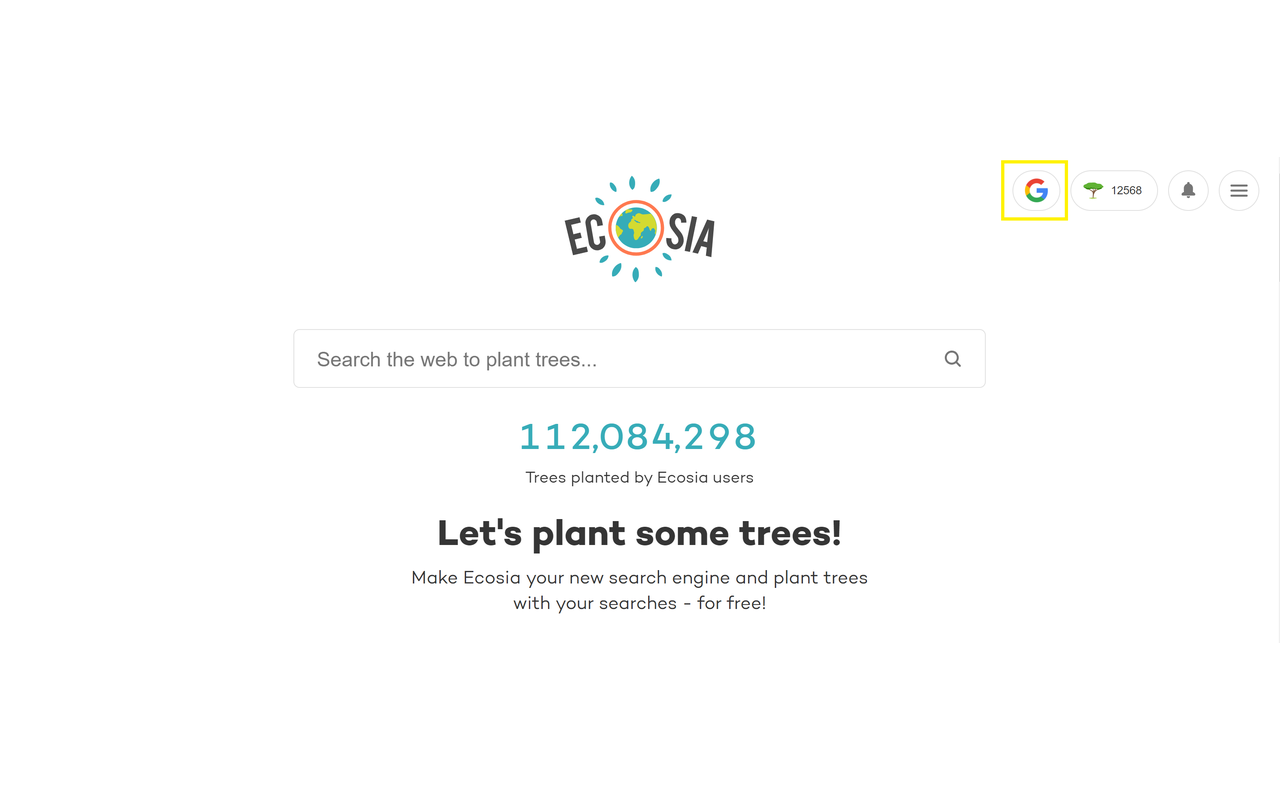 Ecosia with Google Preview image 0