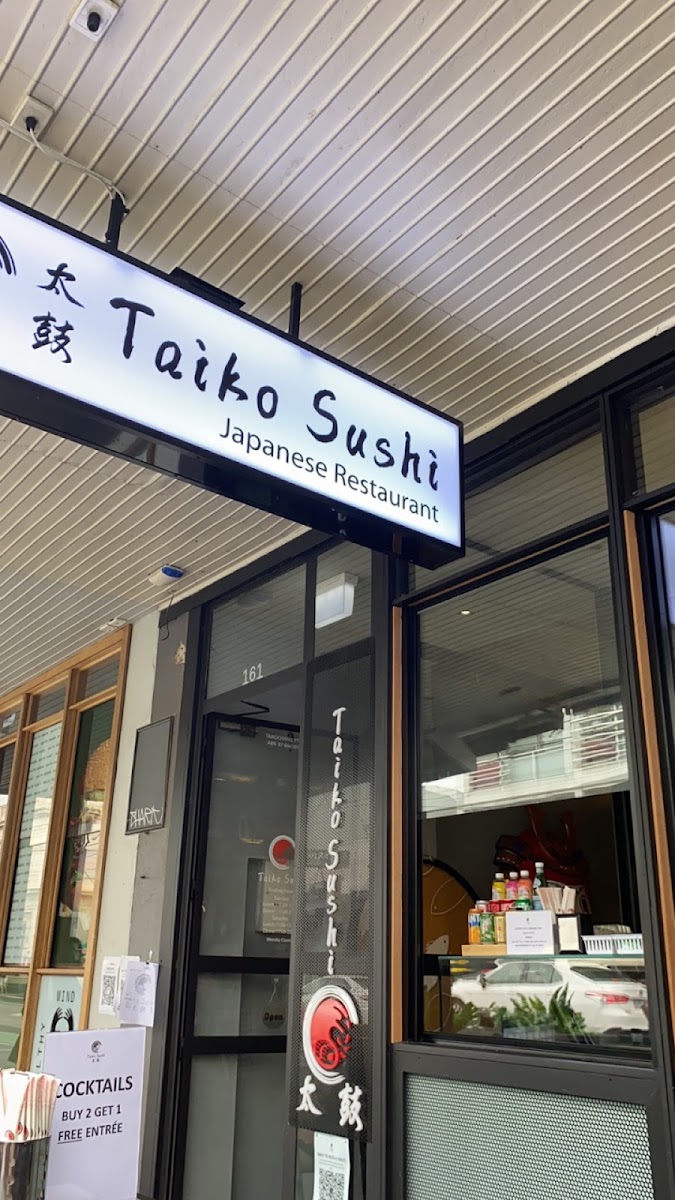 Gluten-Free at Taiko Sushi