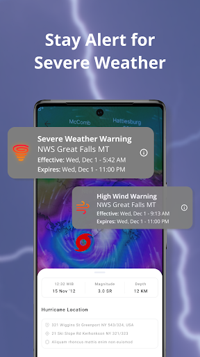 Screenshot Weather Now Launcher - Radar