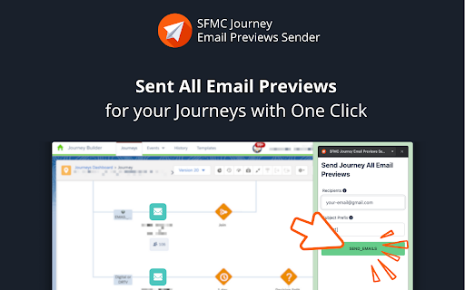 SFMC Journey Email Previews Sender