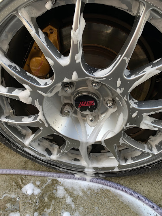 インプレッサ WRX STIのインプレッサGDBSTI・スバル・コロナウイルスに負けるな・洗車に関するカスタム事例の投稿画像6枚目