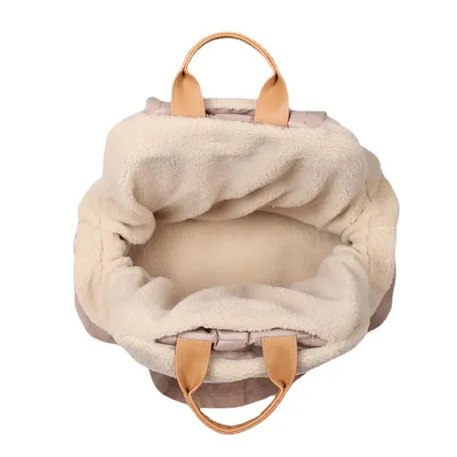 Luxury Pet Handbag Portable Breathable Velvet Interior Warm Mochila Para Perro Shoulder Cat Bag Suitable for Small Dogs 