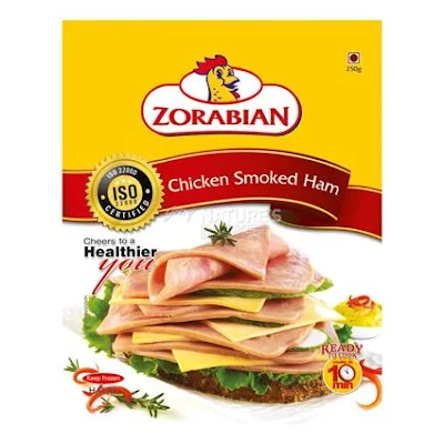 Zorabian Smoked Ham 250 Gm