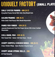 Factory menu 3