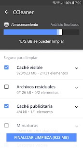 CCleaner – Limpiador de Móvil, Optimizador