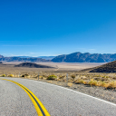 Road through the desert