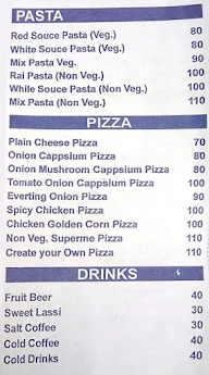 Pyush Pizza Pasta Corner menu 5