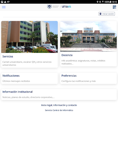 Screenshot UMA