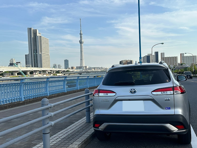 カローラクロスのSUV・隅田川・東京スカイツリーに関するカスタム事例の投稿画像2枚目