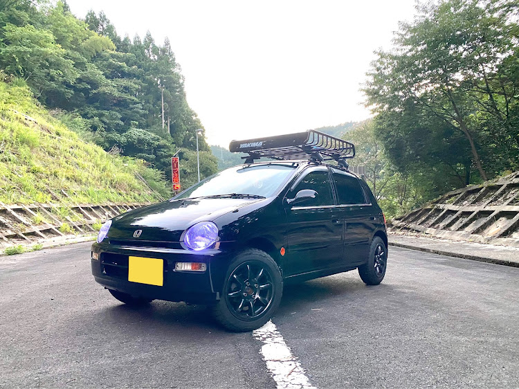 トゥデイのTOYOTIRES・上げスタイル・上げ系・キャンプ仕様に関するカスタム事例の投稿画像1枚目