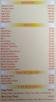 Continental Dhaba menu 2