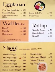 Nineties Cafe menu 1