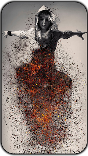 Pixel Effect Photo Editor 3d Overlay Effect