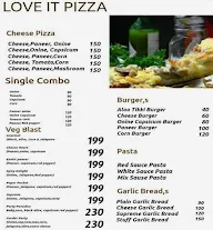 Garam Naram Pizza menu 1