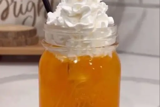 Orange Icecream Coke Float