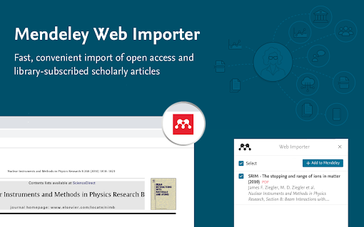 Mendeley Web Importer