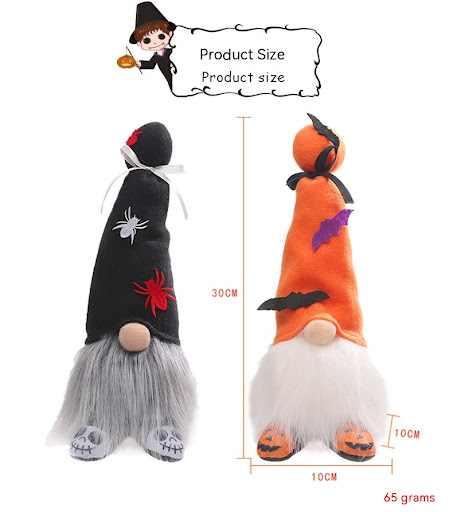 Title 6, Halloween Decorative Skeleton Pumpkin Doll With...