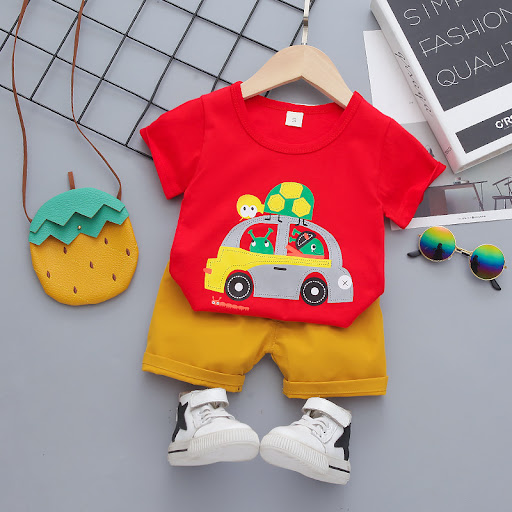 Title 4, Boys Kids Childrens Short Sleeve T-shirt and S...