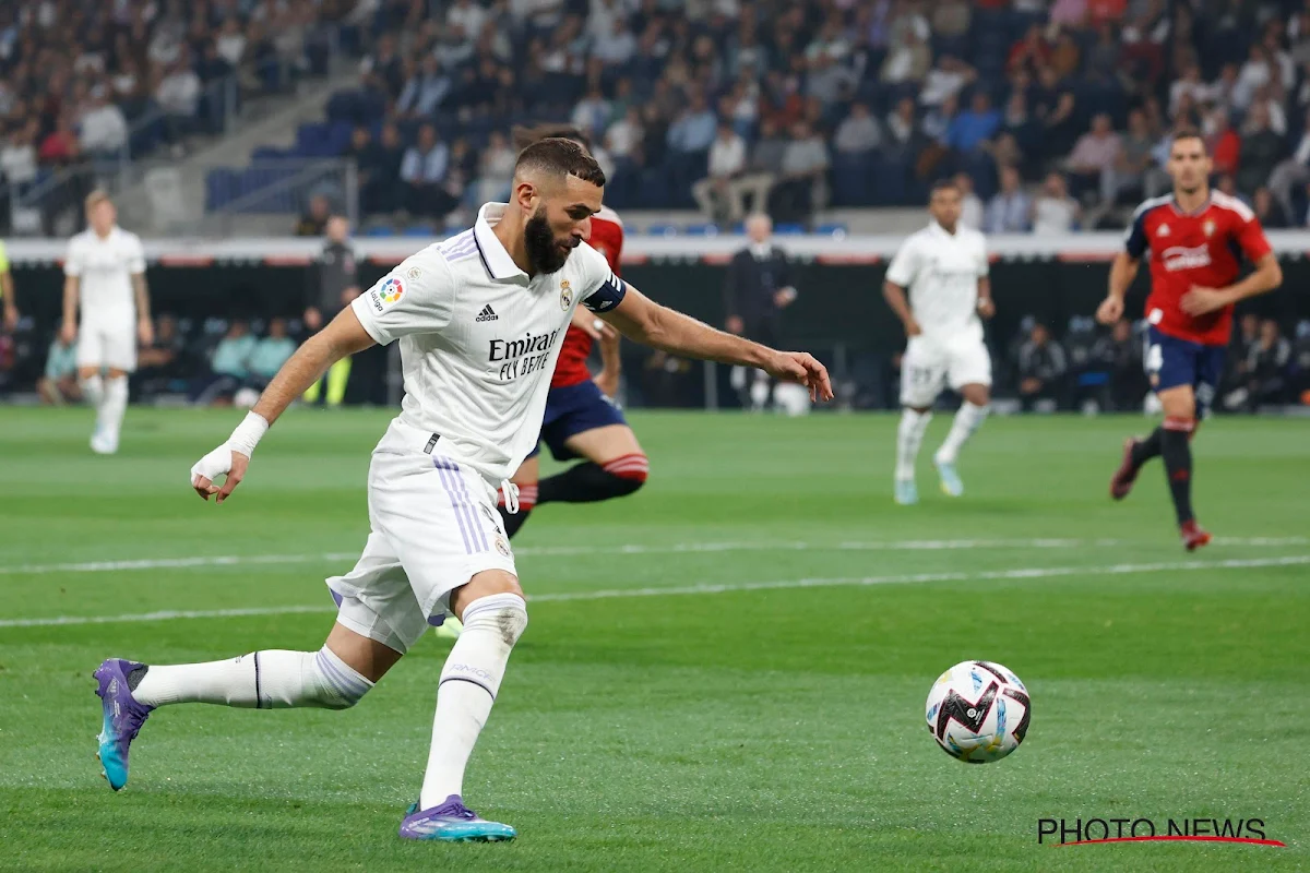 Karim Benzema d'ores et déjà de retour avec le Real Madrid