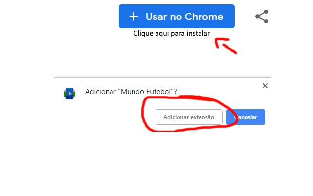 Mundo Futebol chrome extension