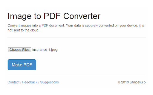 Image PDF Converter Suggestions 