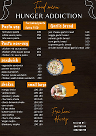 Hunger Addiction menu 2