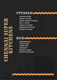 Chennai Super Kitchens menu 2