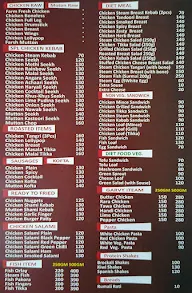 Chick Shop menu 1