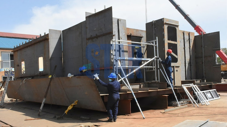 The ongoing construction of MV Uhuru 2