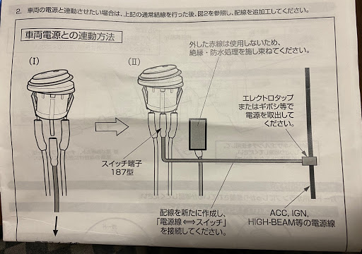 Rav4 Mxaa54のledワークライト 配線分からない Rav4 誰か教えてに関するカスタム メンテナンスの投稿画像 車 のカスタム情報はcartune