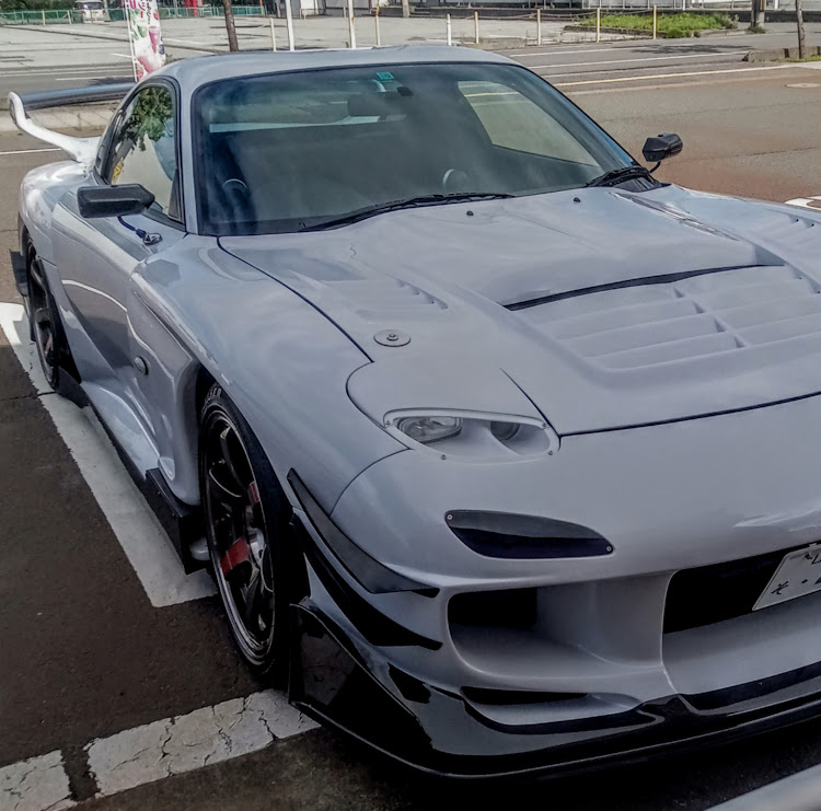RX-7のご近所会・暑い中お疲れ様でした・食レポ・梅雨明けはいつ？・ＲMagicに関するカスタム事例の投稿画像1枚目