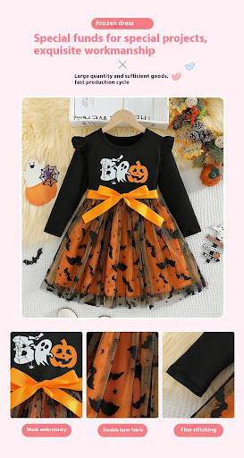 Title 3, Halloween Childrens Dress Costume for Parties....