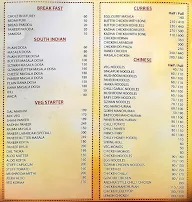 Kavvya Kitchen Services menu 1