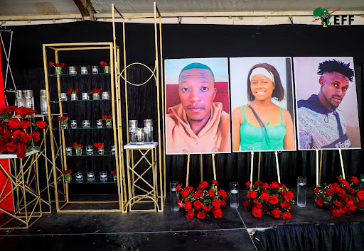 WATCH LIVE | EFF holds funeral service for KZN bus crash victims