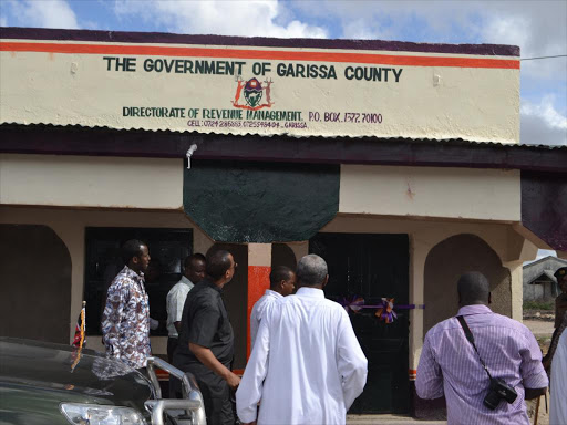 One of Garissa county government offices. Six disabled groups contractors have threatened to sue the county government over unpaid bills amounting to close to shs 25 million.photo/COURTESY