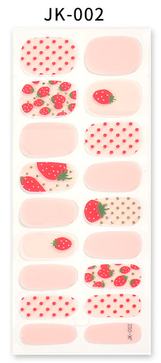 Title 10, Bronzing 3D Gel Nail Stickers for effortless st...