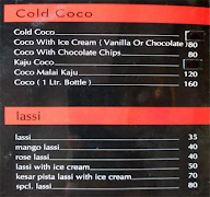 Bismillahjuice menu 2