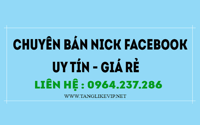 Shop Mua Bán Tài Khoản Acc Nick Facebook