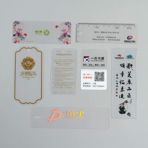 Title 1, Blank transparent frosted plastic waterproof ta...
