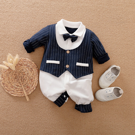 Title 3, Gentlemans Baby Clothes Long-sleeved outfits a...