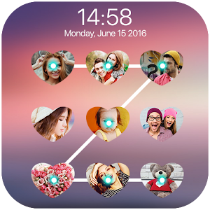 Love pattern lockscreen Mod apk أحدث إصدار تنزيل مجاني