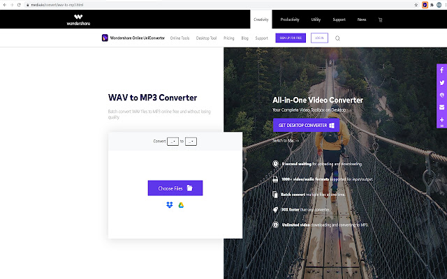 WAV to MP3 Converter