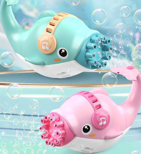 Title 7, Ten-Hole Dolphin Bubble Machine