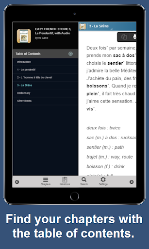 Easy French Stories for Beginners, Le Pendentif