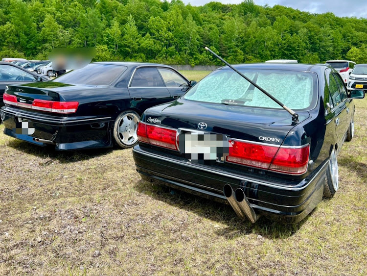 アトレーワゴンのアメ車イベント・岩手高原スノーパーク・いい感じのお店・クラウンでドライブスルー・🐶食べたいなに関するカスタム事例の投稿画像6枚目
