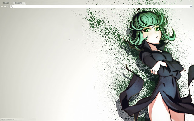 One Punch Man Tatsumaki Theme chrome extension