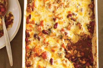 Turkey and Vegetable Chili au Gratin