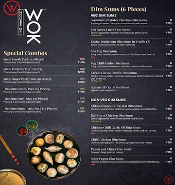 House Of Wok- Chef Cart menu 