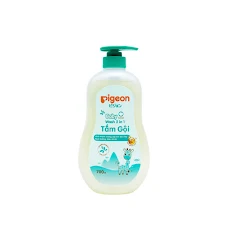 Sữa tắm gội cho bé Pigeon Jojoba 700ml